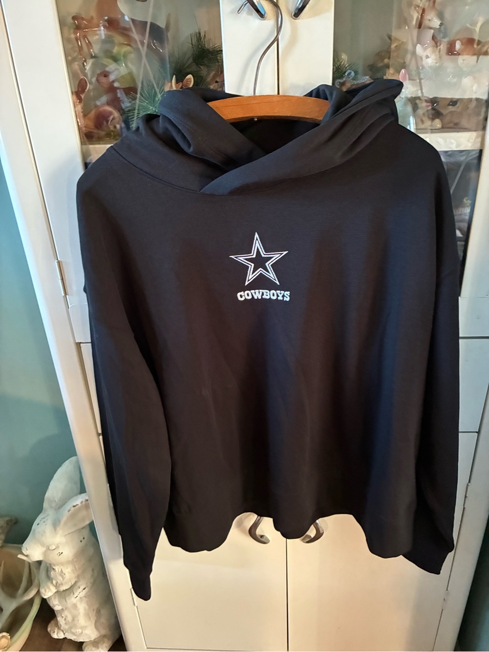 NFL Team Apparel sz XL CSA Cowboys Logo Hooded Sweatshirt nwt